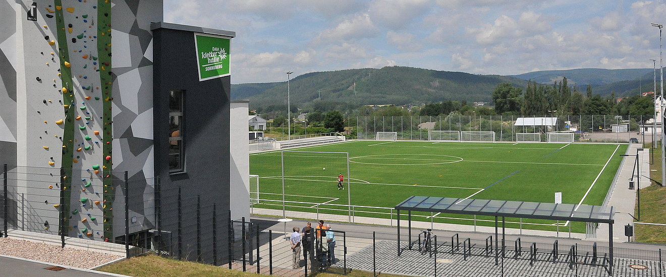 Stadion Sonneberg Gesamtansicht 